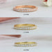 Round Cut Lab Grown Diamond Half Eternity Wedding Band
