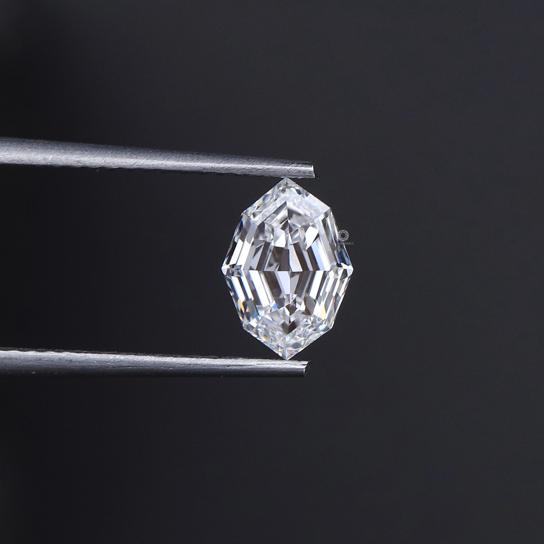 Step Cut Moval Lab Grown Diamond