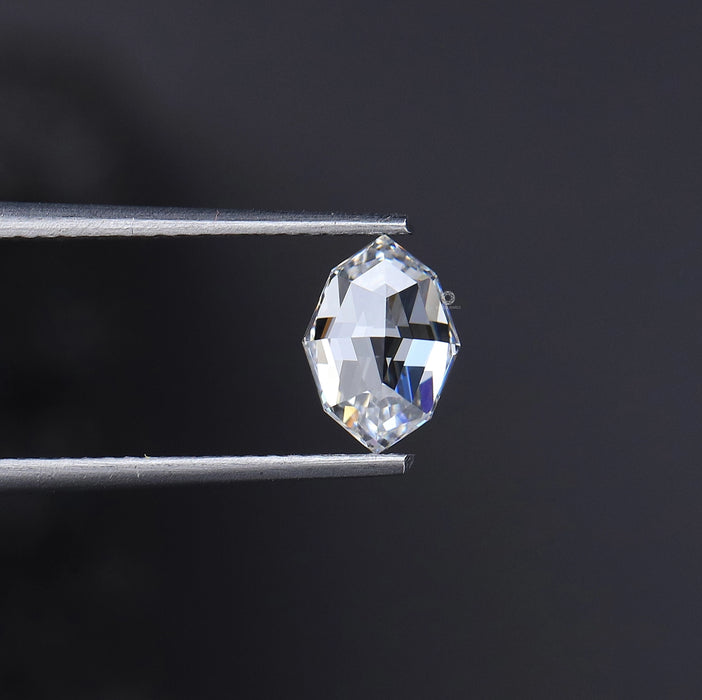 Step Cut Moval Lab Grown Diamond