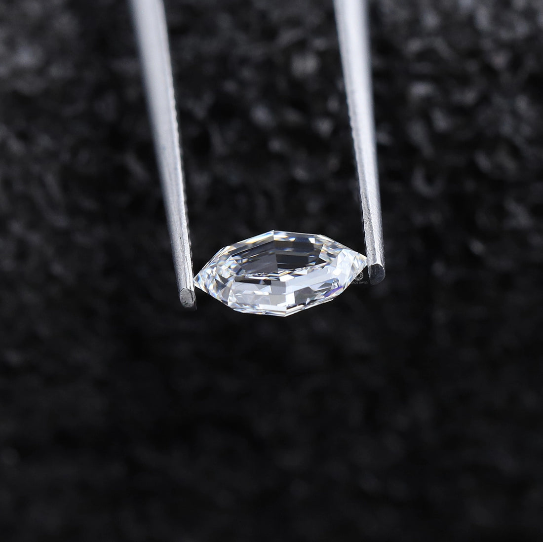 Step Cut Moval Lab Grown Diamond