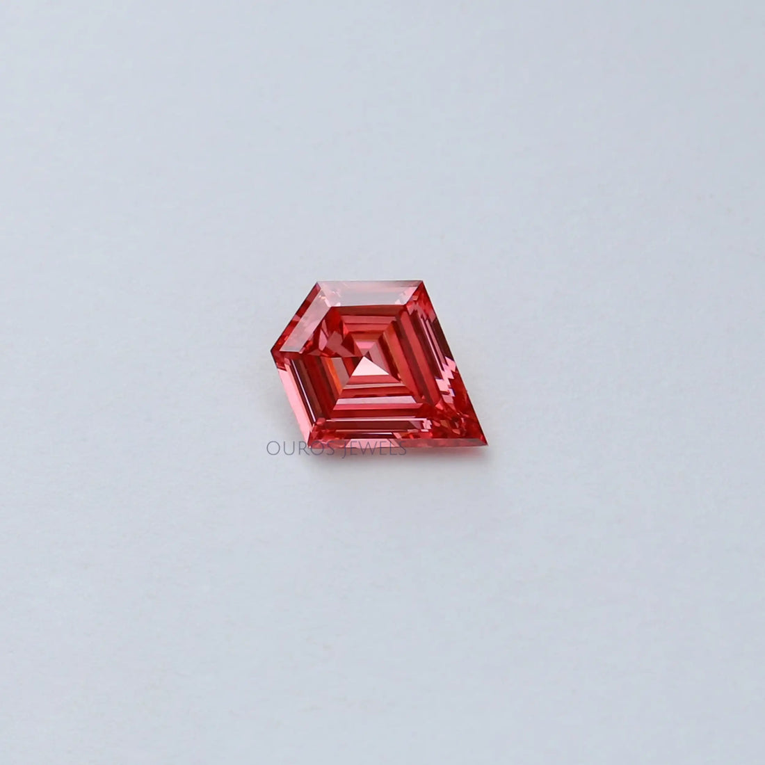 Fancy Pink Kite Cut Lab Diamond