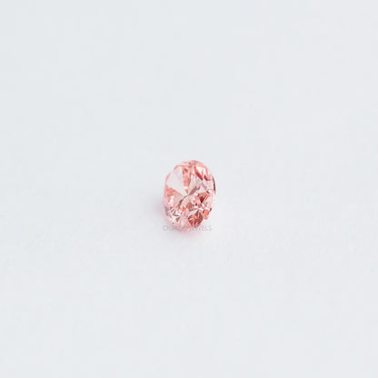 0.60 Carat Pink Oval Cut Lab Diamond Loose