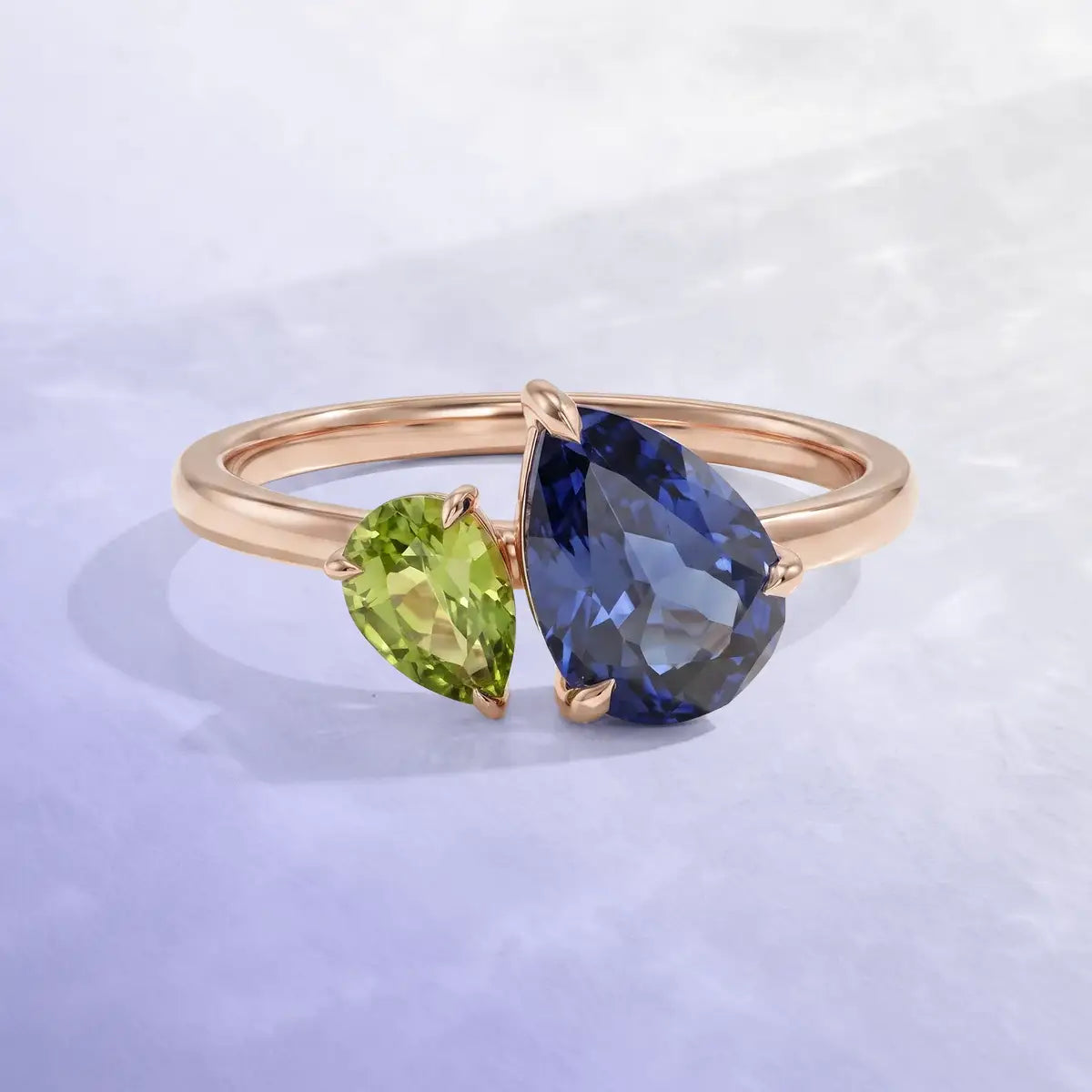 Lab Gemstone Rings